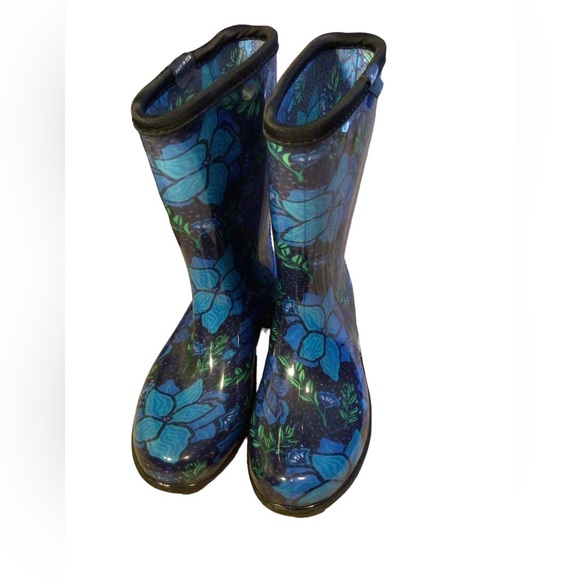 Sloggers Women’s Waterproof Comfort Garden/Rain Boots Spring Surprise Pattern - Picture 1 of 10